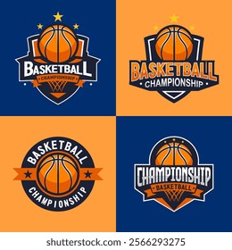 Basketball Logo Vector Art  Icons  and Graphics logo