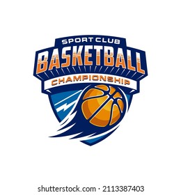 Basketball logo vector design template