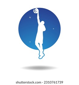 Basketball logo vector design template