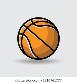 Plantilla de diseño vectorial del logotipo de baloncesto