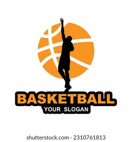 Basketball logo vector design template