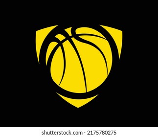 Basketball logo vector graphic for any business especially for sport team, club, community.