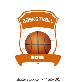 Basketball Logo. Vector illustration.
