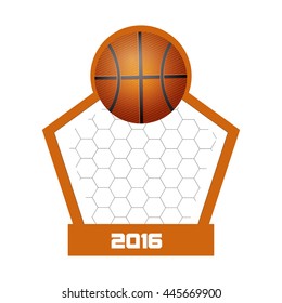 Basketball Logo. Vector illustration.