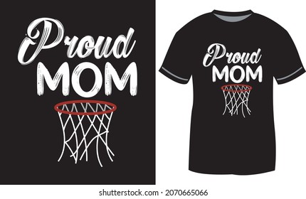 Basketball lover's t-shirt design, cool design in illustration, eps-10