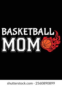 Basketball Mom Basket Hoop Eps File.