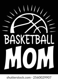 Basketball Mom Design Eps File.