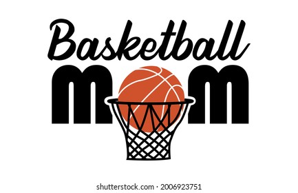 Basketball Mom Vector and Clip Art