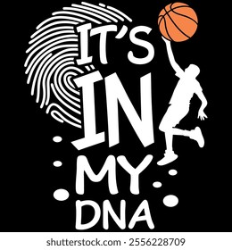Basketball in My DNA Player Design