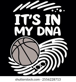 Basketball in My DNA Player Design