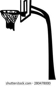 Basketball Net with Backboard