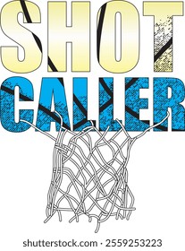 Basketball Net Design For Tshirt and Printing