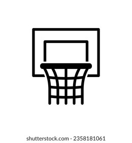 basketball net icon vector design templates 