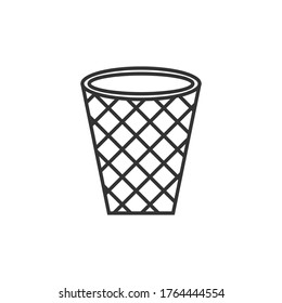 basketball net vector design template illustration 