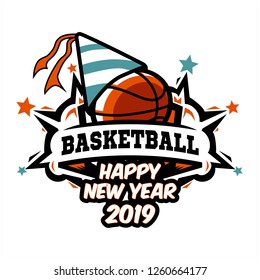  Basketball New Year Logo 02