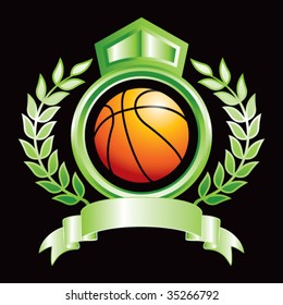basketball on royal crest