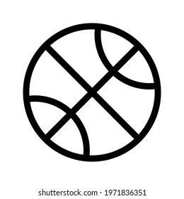 
Basketball on a white background is editable