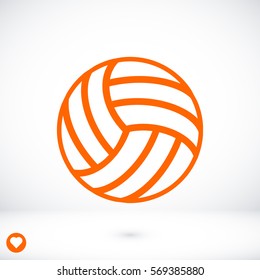 basketball outline icon, vector best flat icon, EPS