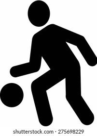 Basketball Pictogram Player