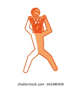 Basketball player athlete