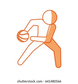 Basketball player athlete
