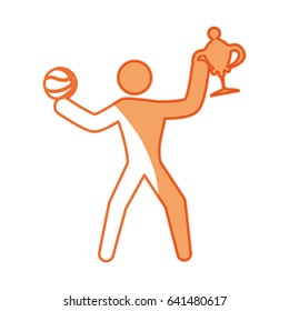 Basketball player athlete