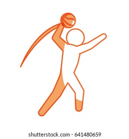 Basketball player athlete