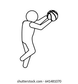 Basketball player athlete