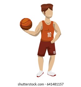Basketball player athlete