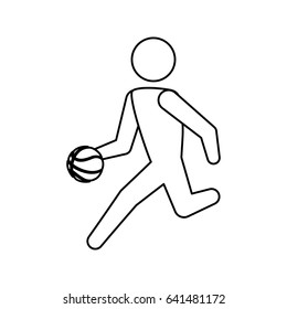 Basketball player athlete