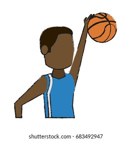 basketball player design 