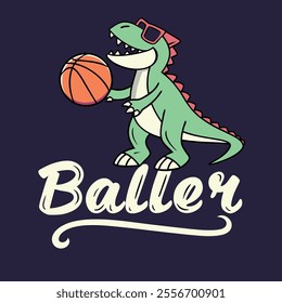 Basketball Player Dunking with Ball Silhouette t shirt design