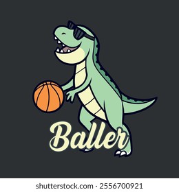 Basketball Player Dunking with Ball Silhouette t shirt design