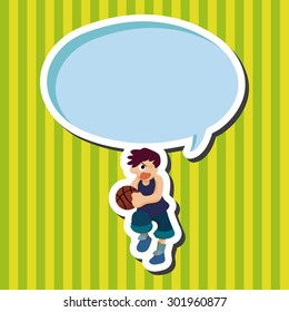 basketball player elements vector,eps