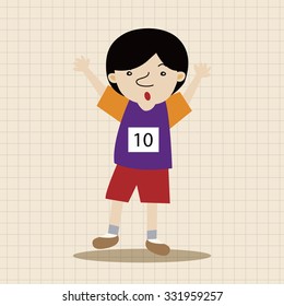 basketball player elements vector,eps