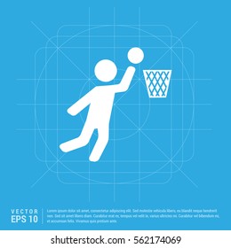Basketball Player Icon