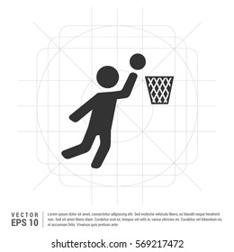 Basketball Player Icon