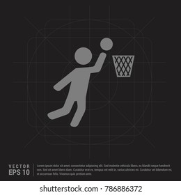 Basketball Player Icon