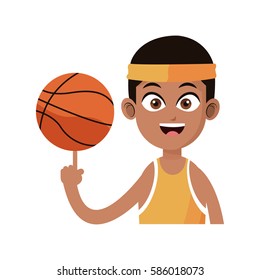 basketball player icon image 