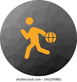 Basketball Player icon for your project
