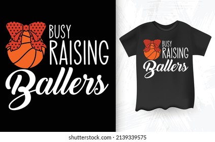 Basketball Player Mom T-shirt Design For woman