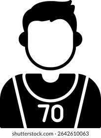 Basketball Player New Icons Design Vector