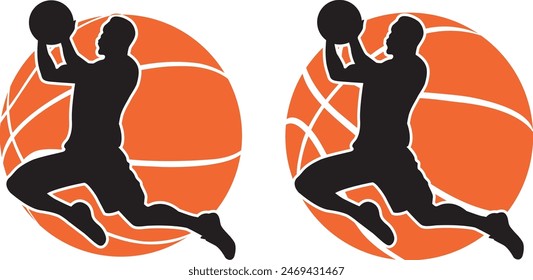 Basketballspieler, Basketball Silhouette Dateien