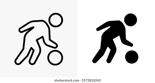 Basketball player silhouette icon. Basketball sport athlete vector illustration. Man with ball symbol. Basketball competition activity sign. Athletic person stick figure playing with ball pictogram.