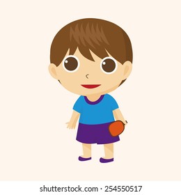 basketball player theme elements
