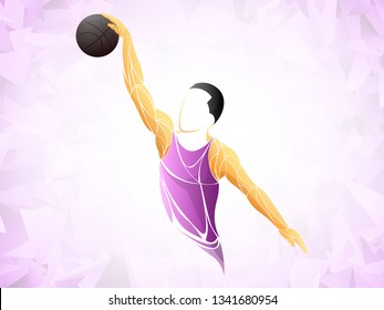 basketball player vector