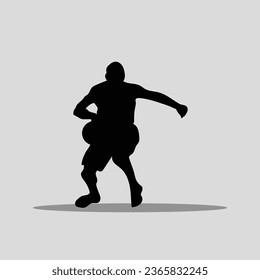 Basketball player vector png image