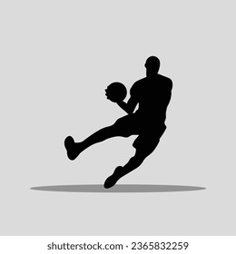 Basketball player vector png image