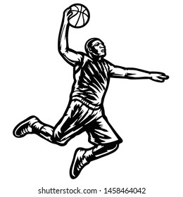 Basketball Dunk Cartoon Images, Stock Photos & Vectors | Shutterstock