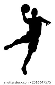 basketball players silhouettes Vector set , basketball silhouettes,set basketball player in action with ball